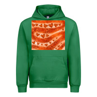 Emerald orange glitter heart Urban Hoodie - JahusDesignShop