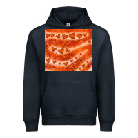 Navy orange glitter heart Urban Hoodie - JahusDesignShop