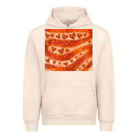 Sandshell orange glitter heart Urban Hoodie - JahusDesignShop