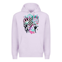 Lilac retro dance Premium Hoodie - JahusDesignShop