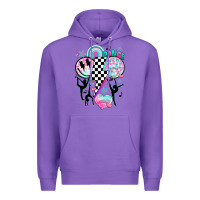 Purple retro dance Premium Hoodie - JahusDesignShop