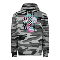 Slate Camo retro dance Premium Hoodie - JahusDesignShop