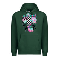 Sports Green retro dance Premium Hoodie - JahusDesignShop