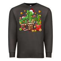 Smoke Christmas cactus Premium Sweatshirt - Zillion Design Studio