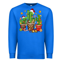 True Royal Christmas cactus Premium Sweatshirt - Zillion Design Studio