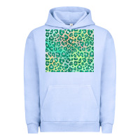 Pigment Grape Ice green leopard glitter Urban Hoodie - JahusDesignShop