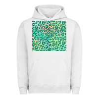 Pigment Lunar Rock green leopard glitter Urban Hoodie - JahusDesignShop