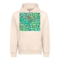 Sandshell green leopard glitter Urban Hoodie - JahusDesignShop