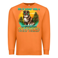 Carrot life is better with a australian shepherd Premium Sweatshirt - texasbilliewilder
