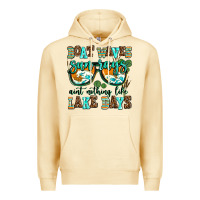 Pina Colada boat waves sun rays aint nothing like lake days Premium Hoodie - AdoDesignShop