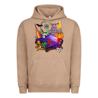 Pigment Burro zombie nurse   halloween Urban Hoodie - AdoDesignShop