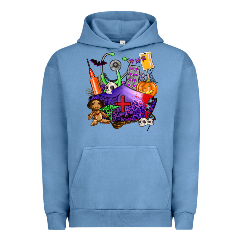 Zombie Nurse   Halloween Urban Hoodie by AdoDesignShop | Teevron