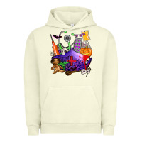 Pigment Pistachio zombie nurse   halloween Urban Hoodie - AdoDesignShop