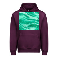 Mauve Wine green glitter Urban Hoodie - JahusDesignShop