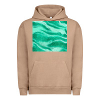 Pigment Burro green glitter Urban Hoodie - JahusDesignShop