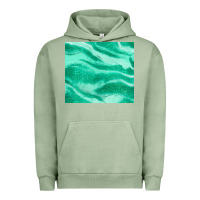 Pigment Oil Green green glitter Urban Hoodie - JahusDesignShop