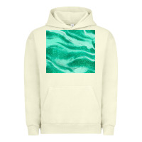 Pigment Pistachio green glitter Urban Hoodie - JahusDesignShop
