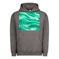 Pigment Tornado green glitter Urban Hoodie - JahusDesignShop