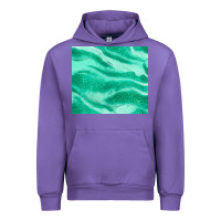 Tulip green glitter Urban Hoodie - JahusDesignShop