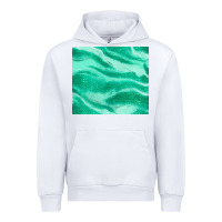 White green glitter Urban Hoodie - JahusDesignShop
