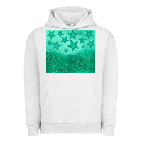 Pigment Lunar Rock green glitter star Urban Hoodie - JahusDesignShop
