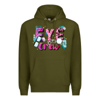 Army Green eye crew Premium Hoodie - JahusDesignShop