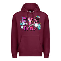 Burgundy eye crew Premium Hoodie - JahusDesignShop