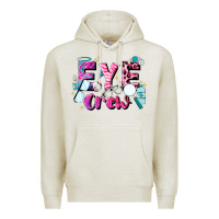 Oatmeal Heather eye crew Premium Hoodie - JahusDesignShop