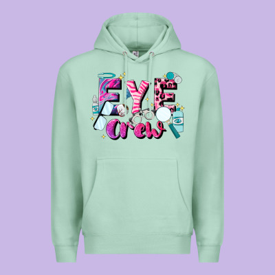 Eye Crew Premium Hoodie Designed By Jahusdesignshop