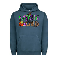 Pigment Midnight Navy witchy and wild Urban Hoodie - AdoDesignShop