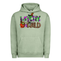Pigment Oil Green witchy and wild Urban Hoodie - AdoDesignShop