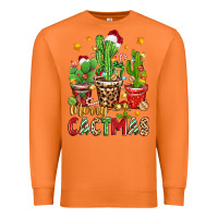 Carrot christmas cactus merry cactmas Premium Sweatshirt - Zillion Design Studio