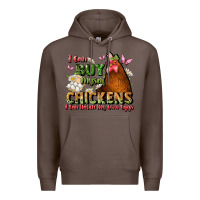 Coffee i can buy myself chickens i can hatch my own eggs Premium Hoodie - JahusDesignShop