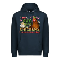 Navy i can buy myself chickens i can hatch my own eggs Premium Hoodie - JahusDesignShop