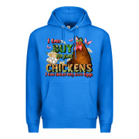 True Royal i can buy myself chickens i can hatch my own eggs Premium Hoodie - JahusDesignShop