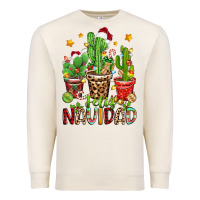 Sandshell christmas cactus feliz navidad Premium Sweatshirt - Zillion Design Studio