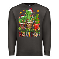 Smoke christmas cactus feliz navidad Premium Sweatshirt - Zillion Design Studio