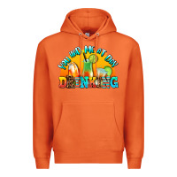 Carrot you  had me at day drınkıng Premium Hoodie - AdoDesignShop