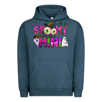 Pigment Midnight Navy spooky mini Urban Hoodie - AdoDesignShop