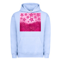 Pigment Grape Ice pink glitter star Urban Hoodie - JahusDesignShop