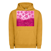 Pigment Peanut Butter pink glitter star Urban Hoodie - JahusDesignShop