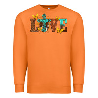 Carrot love with cross Premium Sweatshirt - texasbilliewilder
