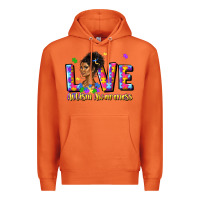 Carrot love autism awareness Premium Hoodie - JahusDesignShop