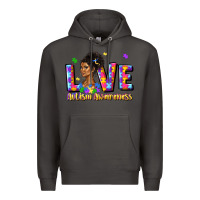 Smoke love autism awareness Premium Hoodie - JahusDesignShop