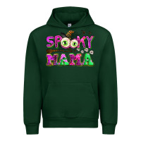 Forest Green spooky mama Urban Hoodie - AdoDesignShop