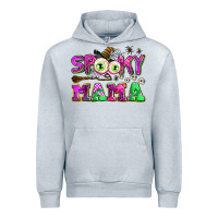 Heather Grey spooky mama Urban Hoodie - AdoDesignShop