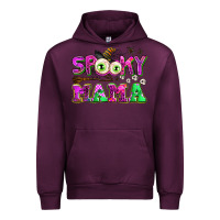 Mauve Wine spooky mama Urban Hoodie - AdoDesignShop