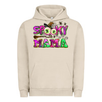 Pigment French Oak spooky mama Urban Hoodie - AdoDesignShop