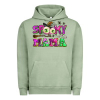 Pigment Oil Green spooky mama Urban Hoodie - AdoDesignShop