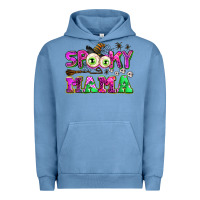 Pigment Pebble Blue spooky mama Urban Hoodie - AdoDesignShop